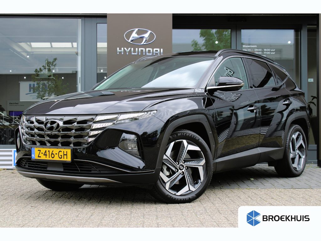 Hyundai Tucson 1.6 T-GDI 265pk PHEV Premium 4WD | 1E EIGENAAR! | 360° CAMERA | ADAPTIVE CRUISE | STOELVERWARMING- VERKOELING | DODE HOEK | ELEKTR. STOEL INCL. MEMORY | DEALER OH! | PRACHTIGE STAAT!