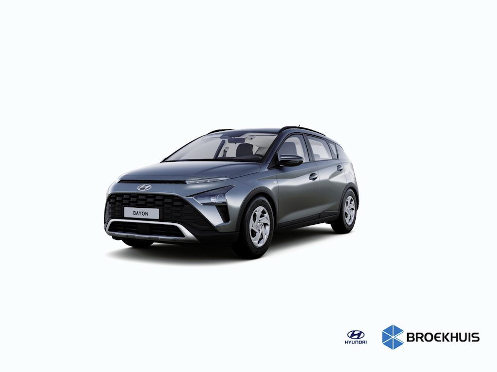 Hyundai Bayon 1.0 T-GDI i-Motion | Actieve rijbaanassistentie (LKA) | Noodremassistent (FCA) met voetganger- en fietserherkenning plus kruisend verkeer (FCA-JX) | Stuurwiel, haptische feedback