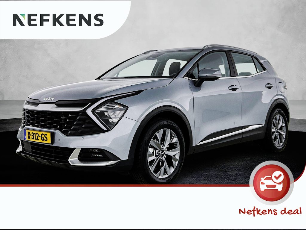 Kia Sportage 1.6 230pk Hybrid DynamicLine Automaat | Navigatie | Adaptieve Cruise Control | Climate Control | Camera | 17"LMV | LED | Trekhaak | Parkeersensoren | Apple Carplay/Android Auto |