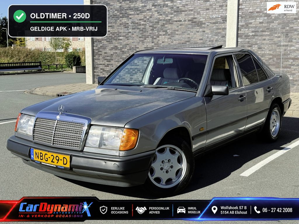 Mercedes-Benz 200-Serie 200-500 (W124) 250 D | Belasting-vrij | Oldtimerregeling
