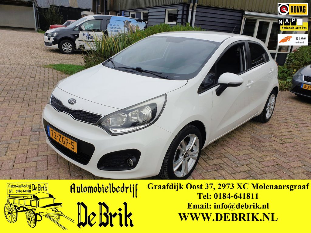 Kia Rio 1.2 CVVT Plus Pack, navigatie, lichtmetaal, telefoon voorbereid
