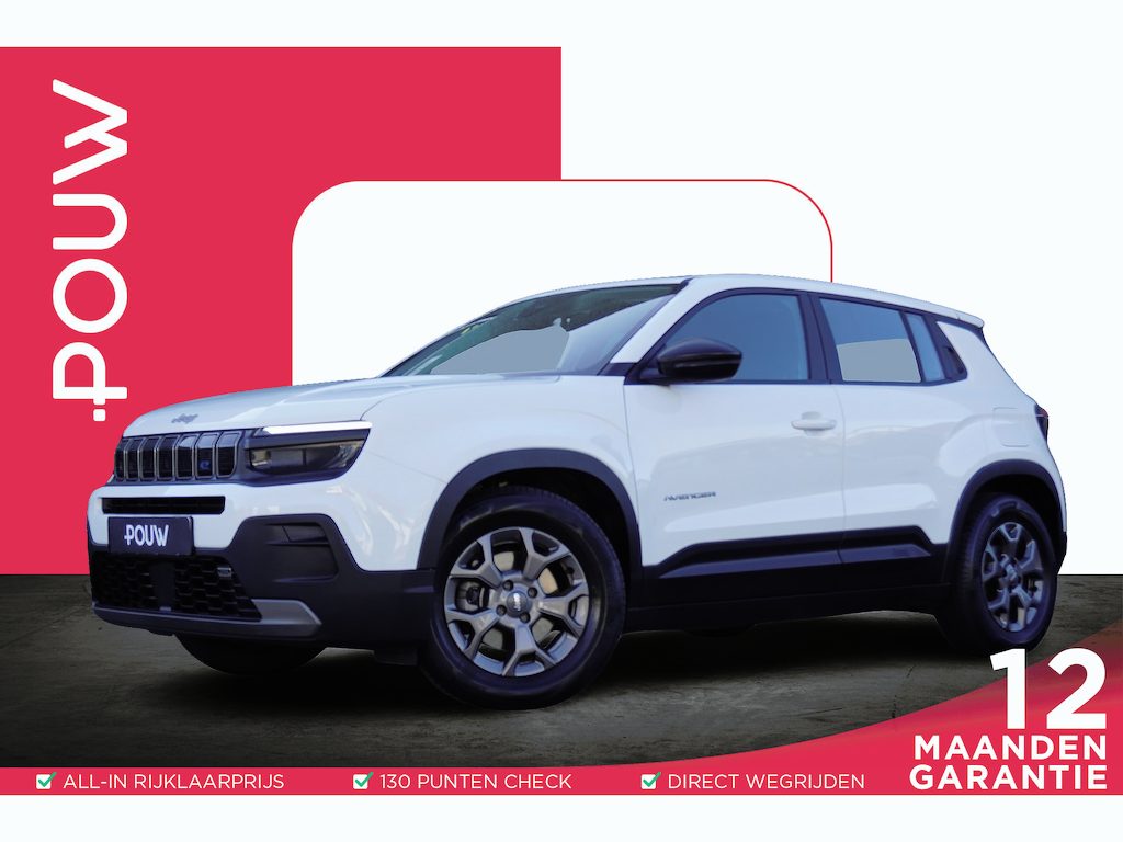 Jeep Avenger 156pk Longitude 54 kWh | Apple CarPlay / Android Auto | Navigatie | PDC Achter