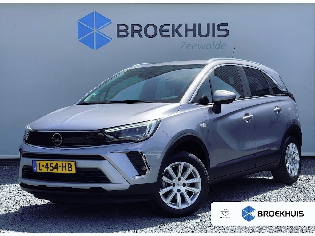 Opel Crossland 1.2 110PK Turbo Elegance CAMERA ACHTER| PARKEERSENSOREN V&A| NAVI| APPLE CARPLAY/ANDROID AUTO| CRUISE CONTROL| CLIMATE CONTROL|