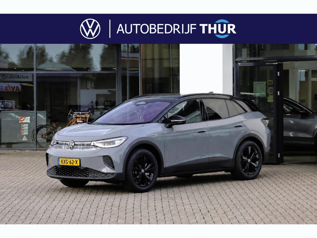 Volkswagen ID.4 Pro Limited Edition Plus 77 kWh 286PK / 210kW, Assistance Pakket 'IQ.DRIVE' (Elektrische achterklep (Easy Open & Close), rondomzichtcamera (Area View), parkeerassistent met geheugenfunctie (Park Assist Pro), adaptieve cruise control (ACC) met Travel Assist, Keyless Access, draadloze telefoonlader), Comfort Pakket plus (3-zone climatronic, verwarmbare voorruit, verwarmbare voorstoelen, verwarmbaar multifunctioneel lederen stuurwiel), panoramadak, LED Matrix (IQ.Lights), 19" 'Bergen' LMV, dynamisch grootlichtassistent (Dynamic Light Assist), Apple Carplay & Android Auto etc.