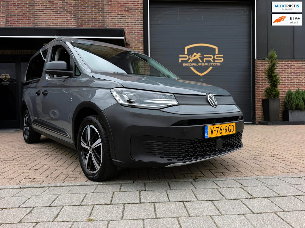 Volkswagen Caddy Cargo 1.5 TSI Exclusive PAN AMERICANA IQ-Light Climaat Control Cruise Control Airco Dubbele Schuifdeuren Trekhaak