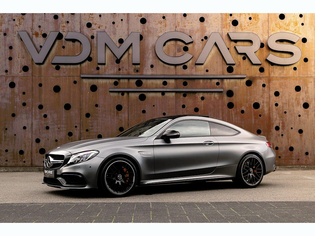 Mercedes-Benz C-klasse Coupé AMG 63 S | Keramisch | Drivers Package | Night | Carbon | HUD | 360° |