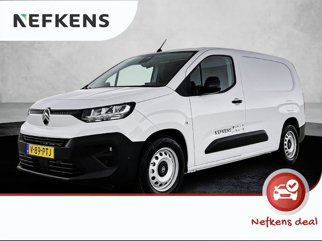 Citroën E-Berlingo 136pk L2 50 kWh Automaat | Houten Vloer | Navigatie | Stoelverwarming | Full-LED | Airco | Cruise Control | Camera | Apple Carplay/Android Auto |