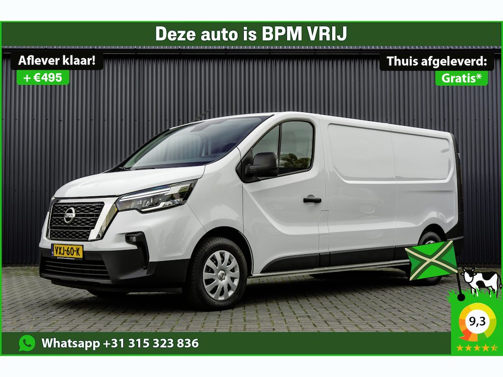 Nissan Primastar **dCi | L2H1 | Automaat | 150 PK | LED | Cruise | Airco | PDC | Euro 6**
