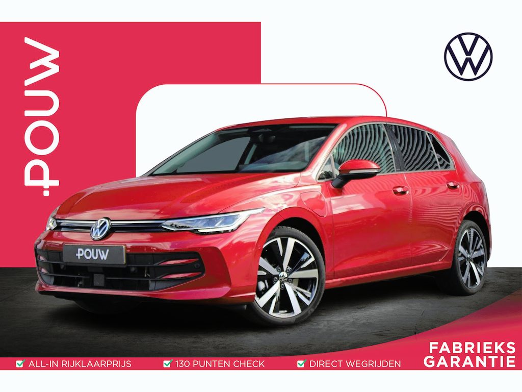 Volkswagen Golf 1.5 eHybrid 204pk Life Edition | 100% SoH | CarPlay/Android Auto | Trekhaak