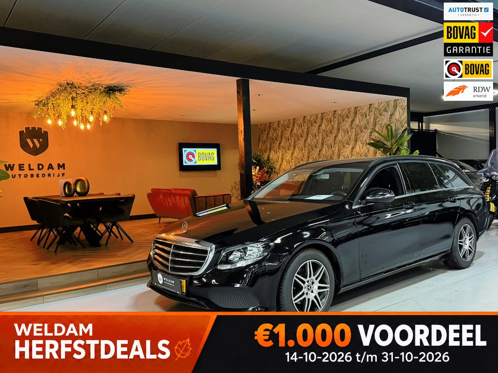 Mercedes-Benz E-klasse Estate E 200 Estate Business Solution Garantie|63.487 km|Dealeronderhouden|Camera|Keyless|Rijklaar