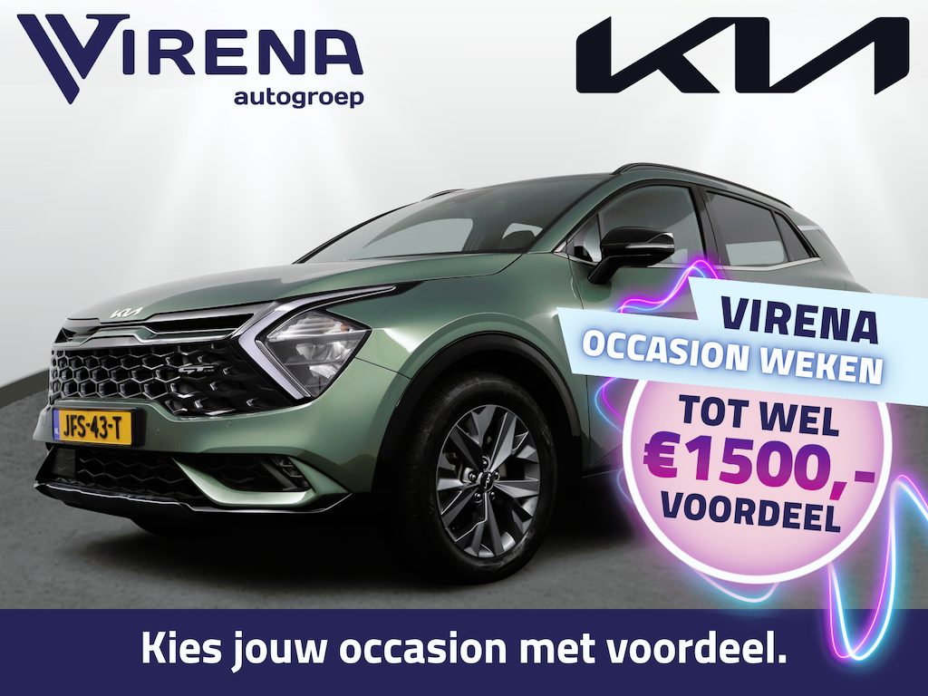 Kia Sportage 1.6 T-GDi Hybrid GT-Line Limited Edition - Cruisecontrole - Stoel/stuurwiel verwarming - LM velgen - Fabrieksgarantie tot 09-2032