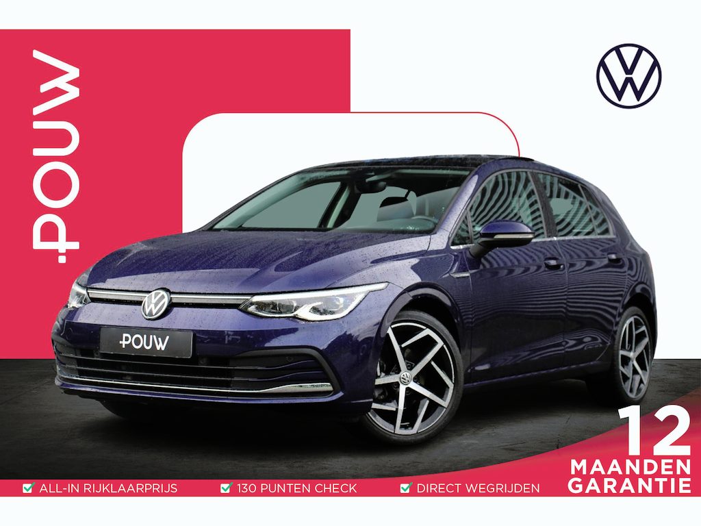 Volkswagen Golf 1.5 eTSI 150pk DSG 1st Edition Style | Panoramadak | Elek. Stoel | Achterbank Verwarmd