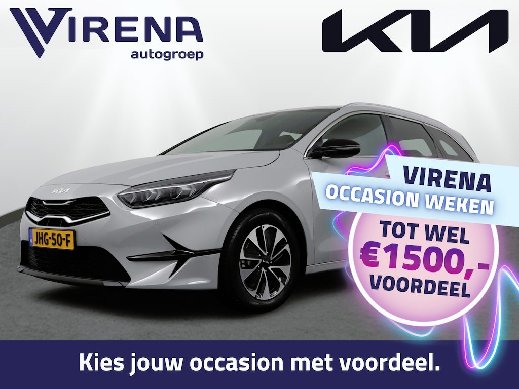 Kia Ceed Sportswagon 1.0 T-GDi MHEV Design Edition Climate Control - Stoel/Stuurverwarming - Navigatie - Apple Carplay/Android Auto - Fabrieksgarantie tot 10-2032