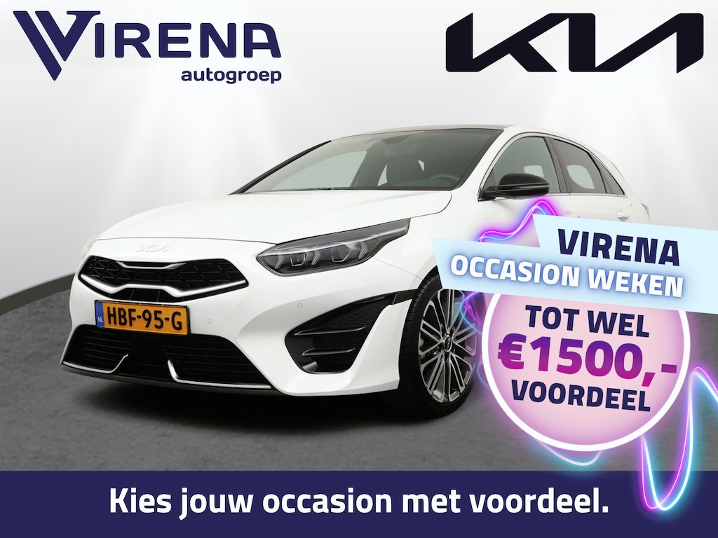 Kia Ceed 1.5 T-GDi GT-PlusLine - Automaat - Stoel/Stuurverwarming - Adaptief Cruise Control - Navigatie - Climate Control - Fabrieksgarantie Tot 2032