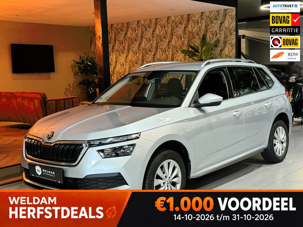 Skoda Kamiq 1.0 TSI Style Garantie|Automaat|Keyless|CarPlay|StoelVW|Lane Assist|Xenon|Rijklaar