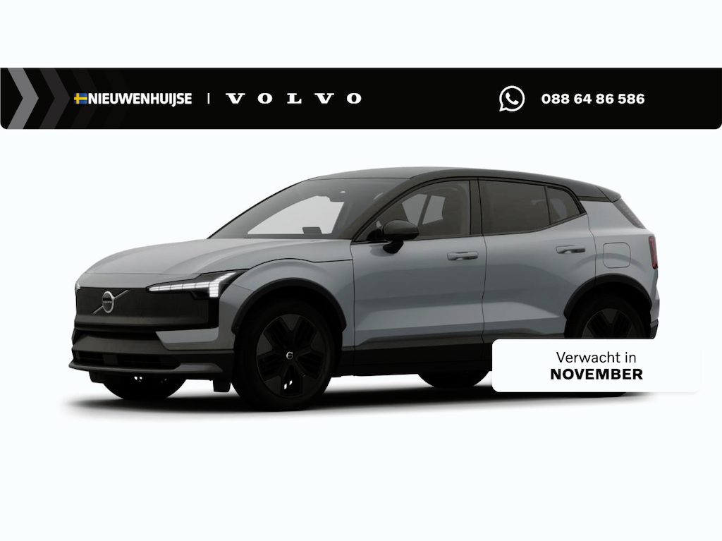 Volvo EX30 Cross Country P5 Long Range Plus Europa 69 kWh | Google | Stoel-/Stuurverwarming | Getint Glas | Elek. Achterklep | Warmtepomp | Camera | DAB | Adaptieve Cruise Control | Keyless | Park Assist | LED Koplampen