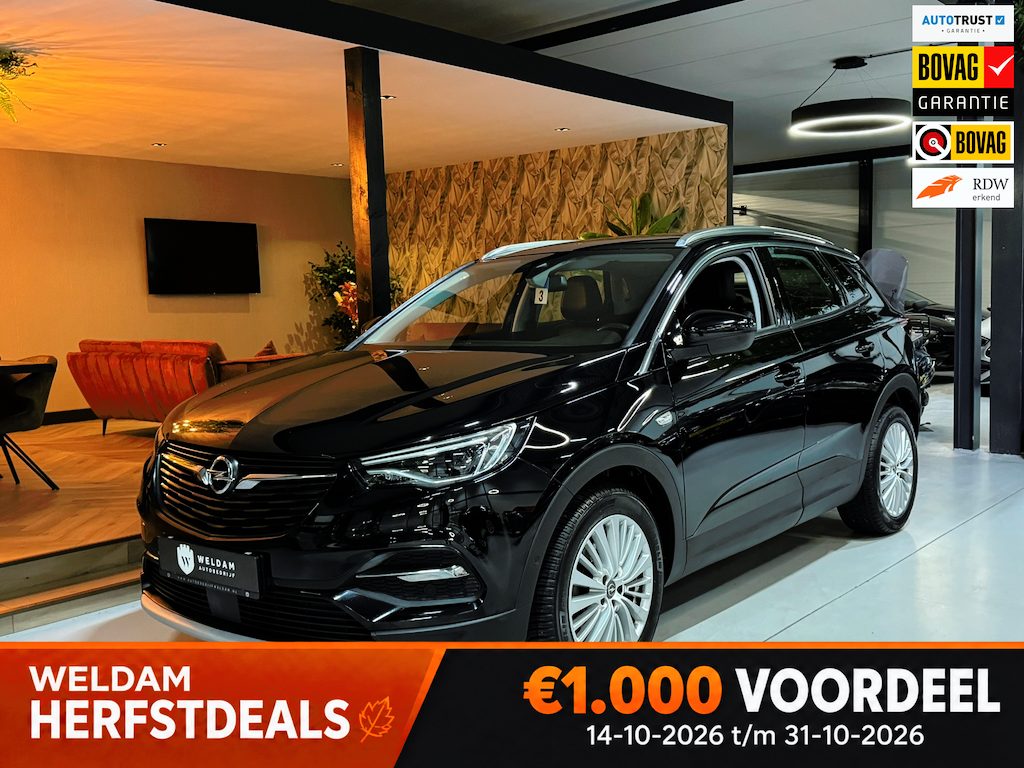 Opel Grandland X 1.6 Turbo Innovation 181PK Garantie|Carplay|Camera|Cruise|Navi|LED|Lane Assist|Dealer onderhouden|Rijklaar