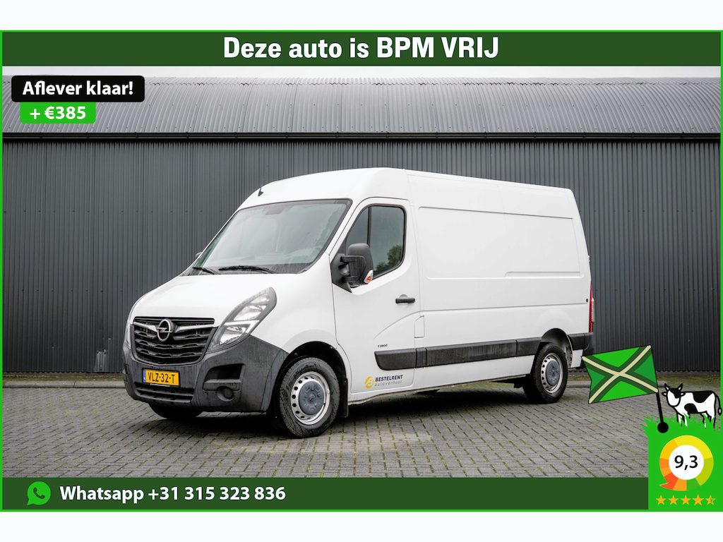 Opel Movano 2.3 CDTI FWD L2H2 | 3-Zits | 1e Eigenaar | Cruise | Airco