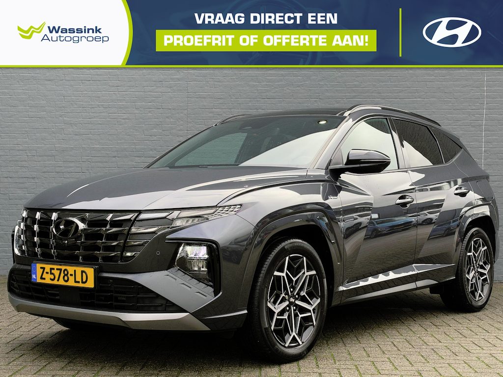 Hyundai Tucson 1.6 T-GDI HEV N Line Sky | 360 Camera | Schuif-Kanteldak | Navigatie | Stoelventilatie | Stoel & Stuurverwarming | Adaptive Cruise Control | Climate Control