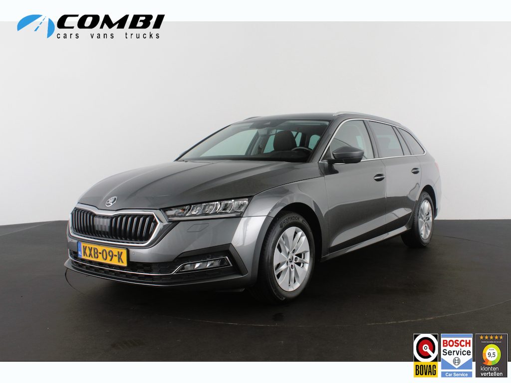 Skoda Octavia Combi 1.0 TSI Business Edition > Trekhaak/Camera/Stoelverwarming/Graphite Grey Metallic