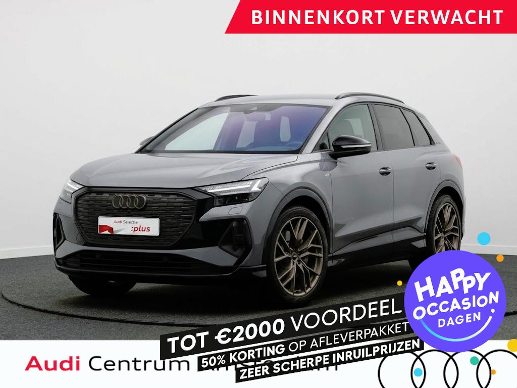 Audi Q4 e-tron 45 quattro S Edition Competition 82 kWh 286pk| Komt eind oktober binnen | Panoramdak | Trekhaak | Head Up display | Sonos Premium Audio | Verlengde garantie
