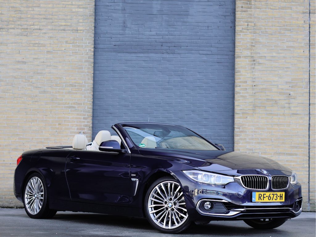 BMW 4-Serie Cabrio 420i High Executive | Luxury Line | Automaat | Nekverwarming | Trekhaak |