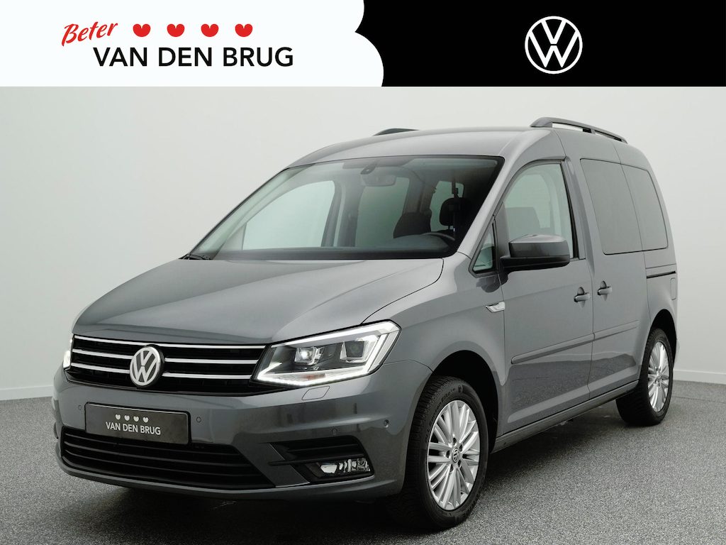 Volkswagen Caddy 1.4 TSI 125 pk DSG Comfortline | Trekhaak | Stoelverwarming | Xenon | Climate Control | PDC | Navigatie | ACC | Voorruit Verwarming |