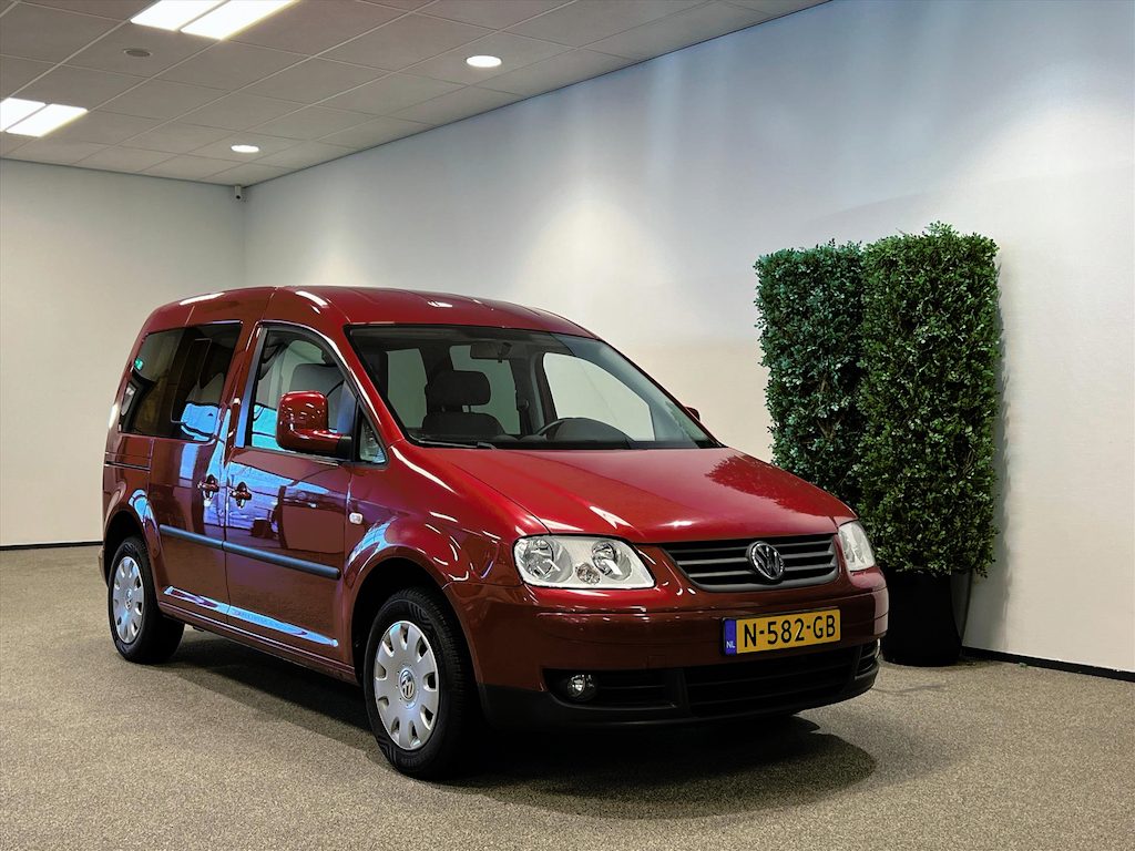 Volkswagen Caddy Rolstoelauto (airco) 3+1 of 5+0