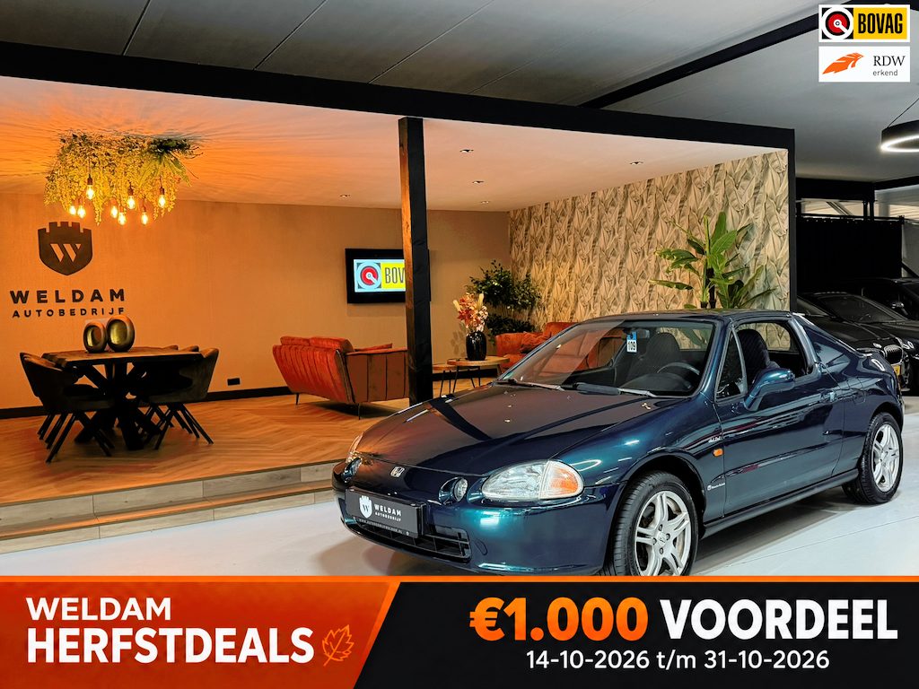 Honda CRX 1.6 ESi|1996|Nieuwe APK|Dealer onderhouden|Cabrio|Eerlijke staat|Rijklaar