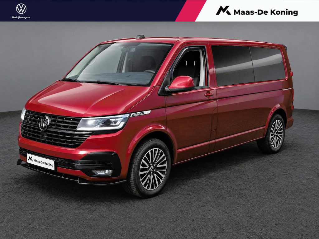 Volkswagen Transporter 2.0 TDI 204pk DSG L2H1 DC 30 Bulli · Camera · Apple/Android Car Play · Dubble Cabine · Vloerplaat · 18'' Inch ·