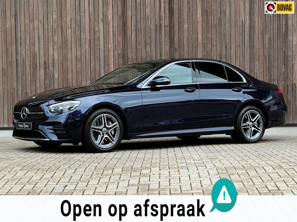 Mercedes-Benz E-klasse 300 e AMG Line / Trekhaak / Burmester / Cavansite Blue /