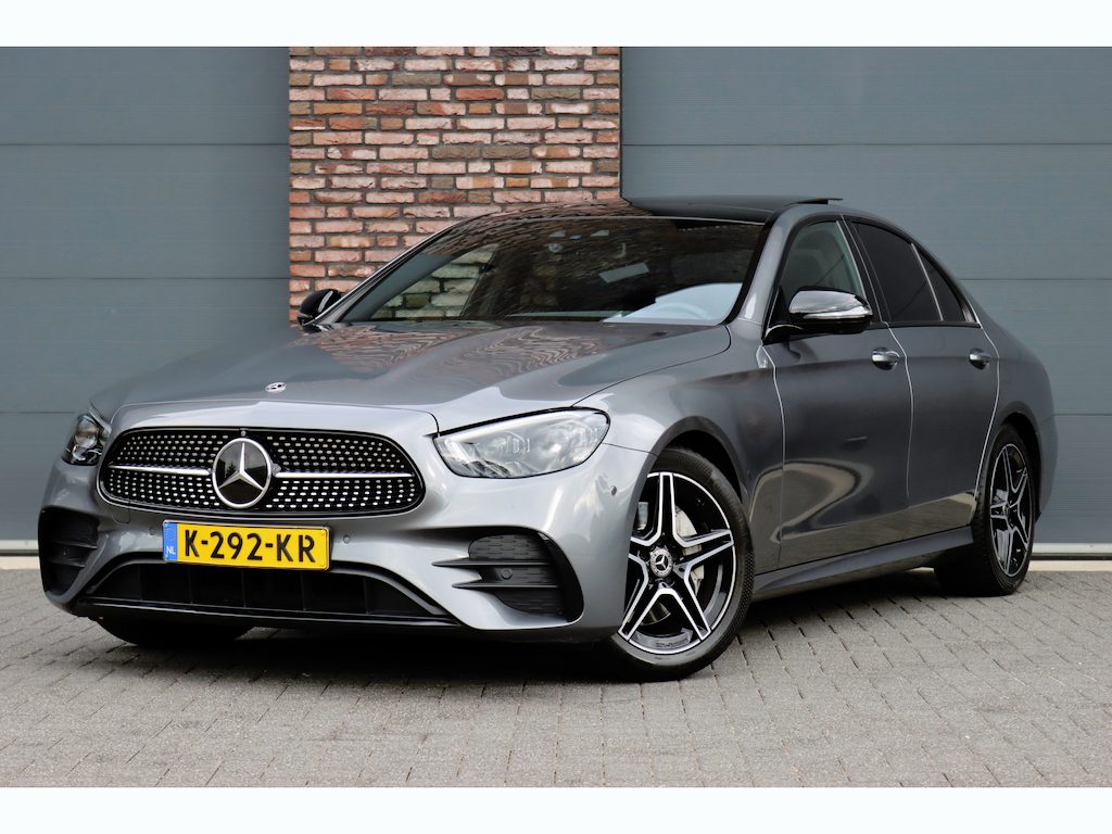 Mercedes-Benz E-klasse 200 AMG Line | Panoramadak | Distronic+ | Burmester | Parfumering | Memory | Sfeerverlichting | Keyless Go | Augmented Reality |