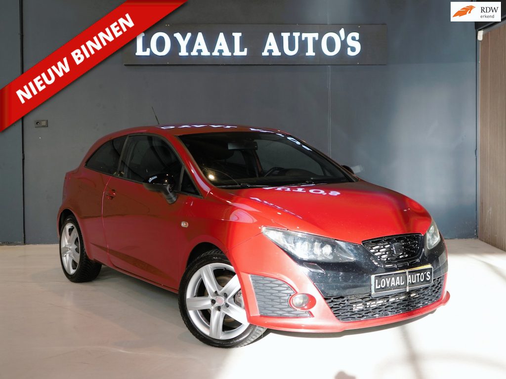 SEAT Ibiza SC 1.4 TSI Cupra Bocanegra | AUT | PDC | NAVI | AIRCO | APK | ELEK. RAMEN