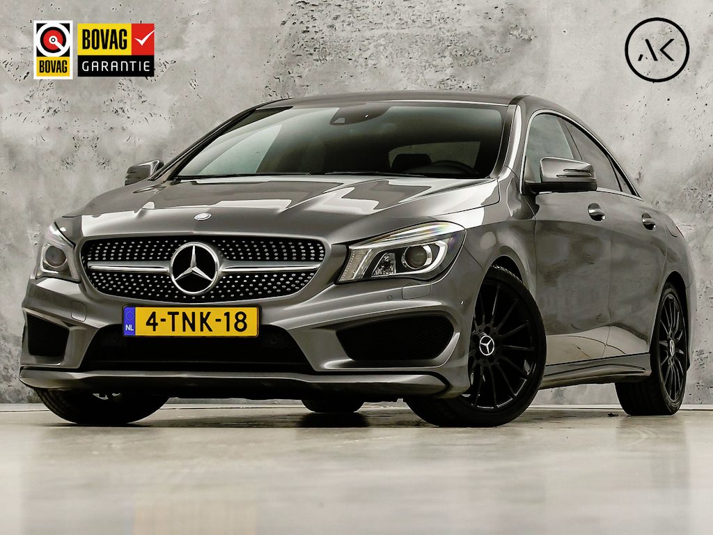 Mercedes-Benz CLA 200 Edition 1 AMG Sport 157Pk Automaat (NAVIGATIE, CAMERA, LEDER/ALCANTARA, STOELVERWARMING, GETINT GLAS, SPORTSTOELEN, XENON, CRUISE, NIEUWSTAAT)