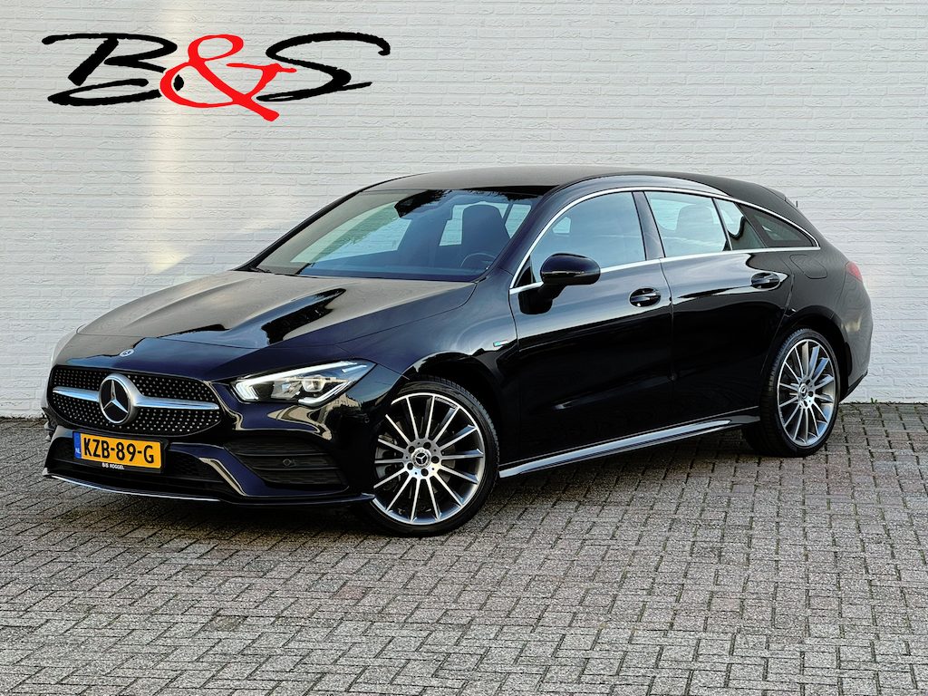 Mercedes-Benz CLA Shooting Brake 250 e AMG-Line Advantage Carplay SOH 97% Camera Cruise Leder/Alcant Stoelverw. Sfeerverl.