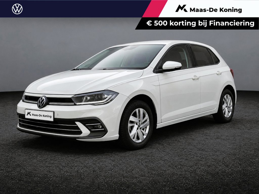 Volkswagen Polo 1.0 TSI 95pk DSG Style · Camera · Stoelverwarming · Apple/Android Car Play · Matrix LED · Digital Cockpit Pro · ACC ·