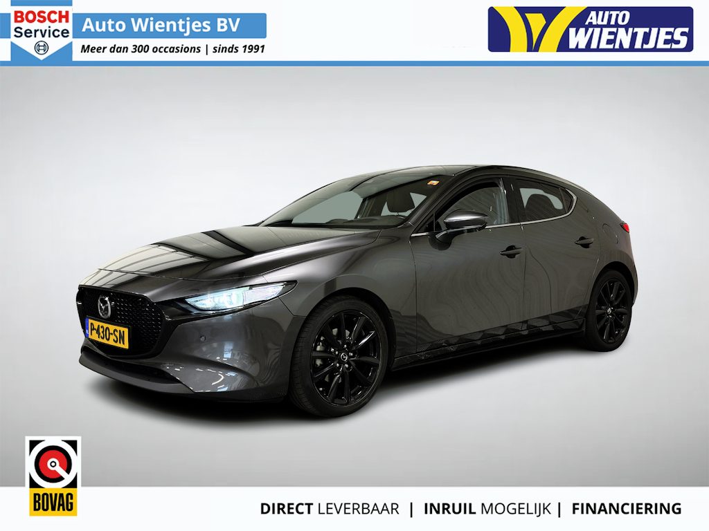 Mazda 3 2.0 e-SkyActiv-X M Hybrid 186 Luxury | Leer | Navi | Camera