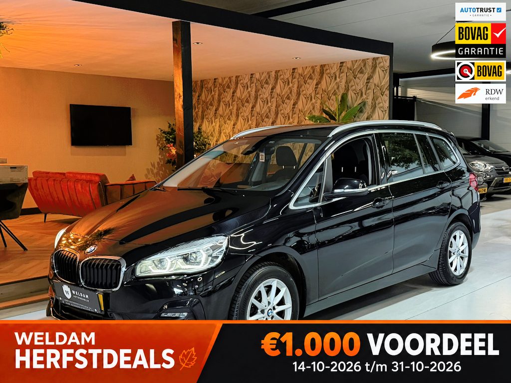 BMW 2-Serie Gran Tourer 218i Executive Garantie|Elektrisch Achterklep|LED|Navi|Cruise|PDC|Rijklaar