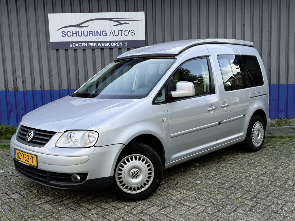 Volkswagen Caddy LIFE Camper! Uitklap dak als camper ingericht incl. kook plaat op butaan gas