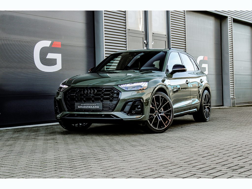 Audi Q5 50 TFSI e S edition Competition | Luchtvering | B&O | Trekhaak | OLED | Standkachel