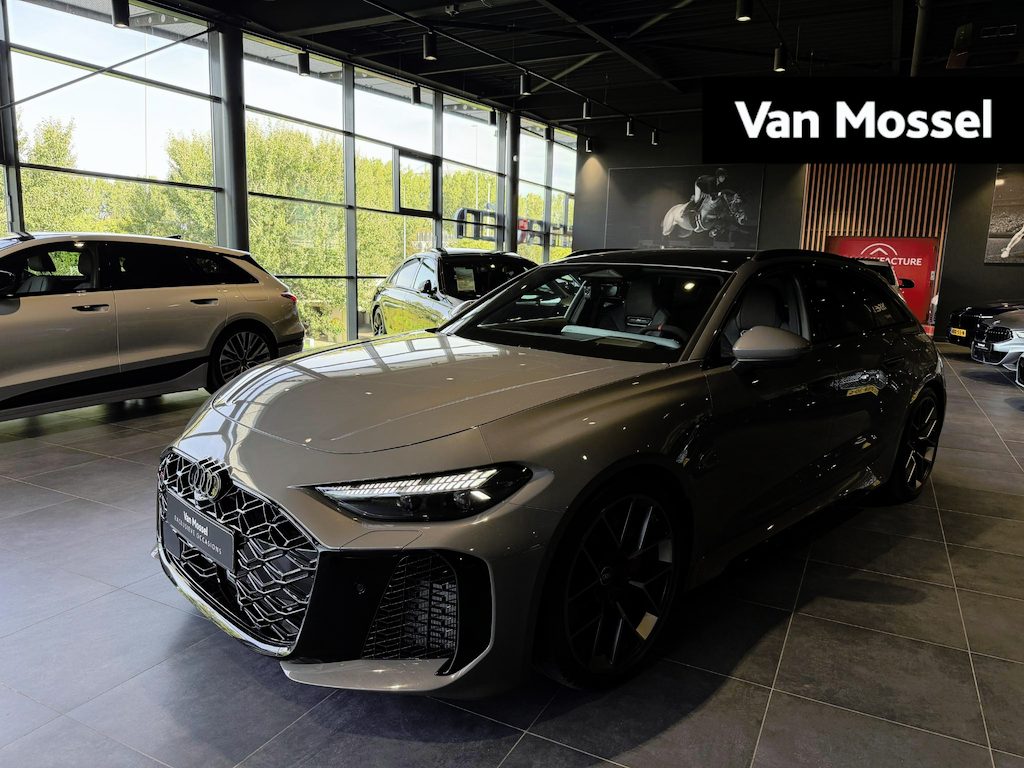 Audi RS5 Avant | TREKHAAK | PANORAMADAK | BIJRIJDERSCHERM | MASSAGE | STOELVENTILATIE | STOELVERWARMING + ACHTER | RS SPORTSTOELEN | ALCANTARA | CARBON | HEAD UP | ADAPTIEVE CRUISE | AMBIENT LIGHT | TECH PRO |