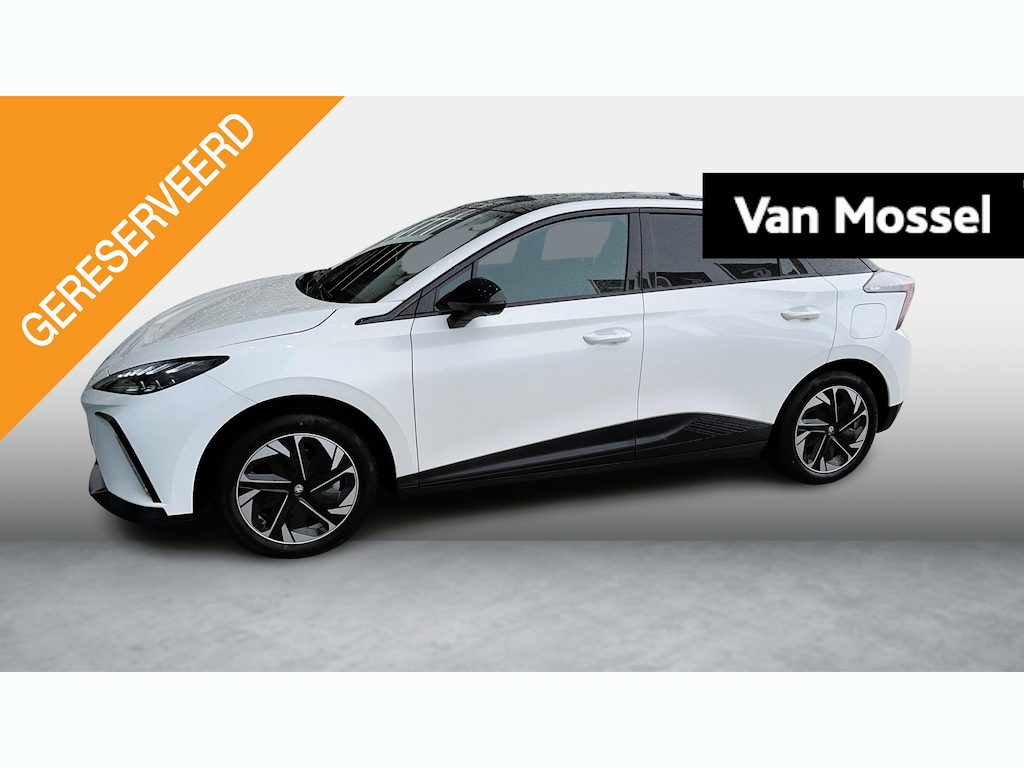 MG MG4 64kWh Luxury Long Range | 1e-EIG | WLTP 435 KM | Navi | Stoel + Stuur Verwarming | ACC | ECC  | 360° Cam | DAB  | 17"LMV | Warmtepomp |
