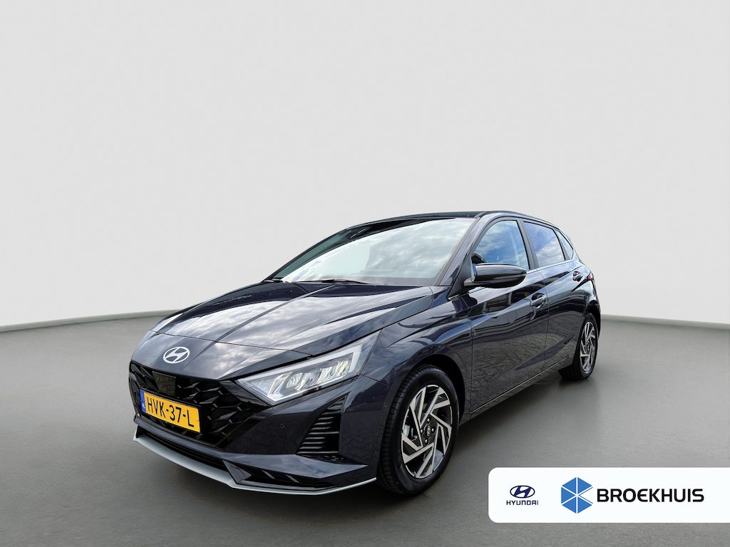 Hyundai i20 1.0 T-GDI 100pk Premium | Carplay | Climate control | Cruise control | Stoel/stuurverwarming | Camera | Parkeersensoren | DAB | Premium Audio | Lichtmetalen velgen | Navigatie