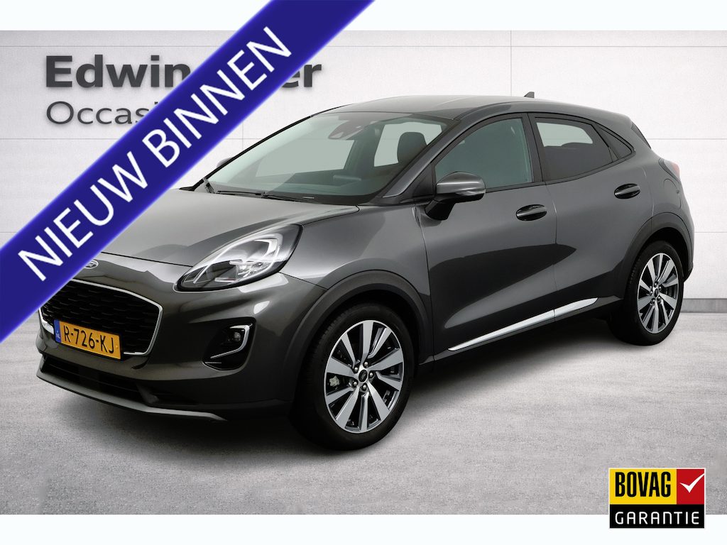 Ford Puma 1.0 EcoBoost Hybrid Titanium X | Apple Carplay/Android | Cruise control | Parkeersensor | Regensensor