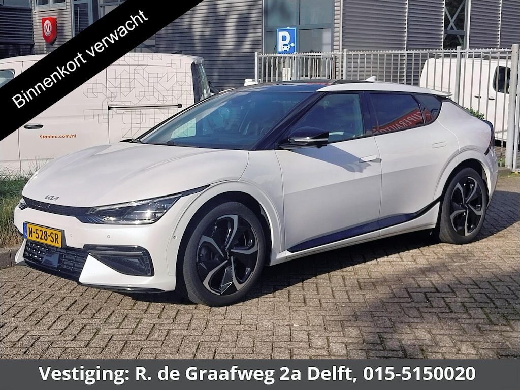 Kia EV6 GT-Line 77.4 kWh SOH 100% | Schuif-/Kanteldak | Navigatie | Camera | Parkeersensoren |