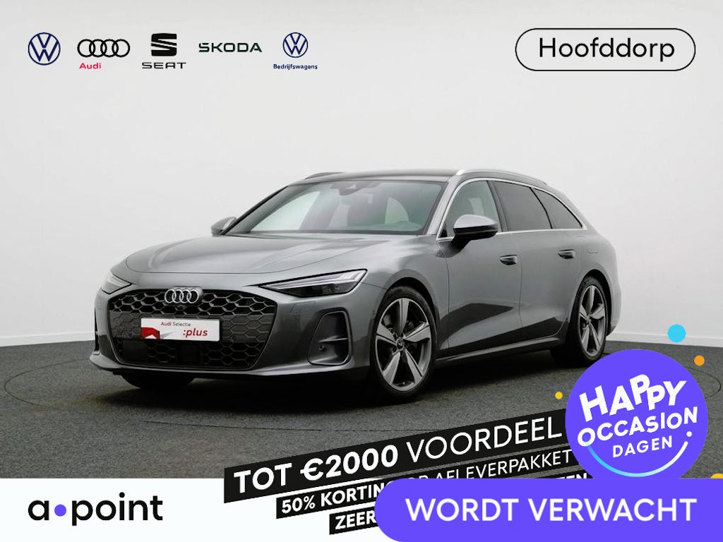 Audi A6 Avant 2.0 e-hybrid quattro S edition 299pk | Komt begin november binnen | Panoramadak | Trekhaak | MMI bijrijdersscherm | Elektisch verstelbare voorstoel met geheugen | Verlengde garantie