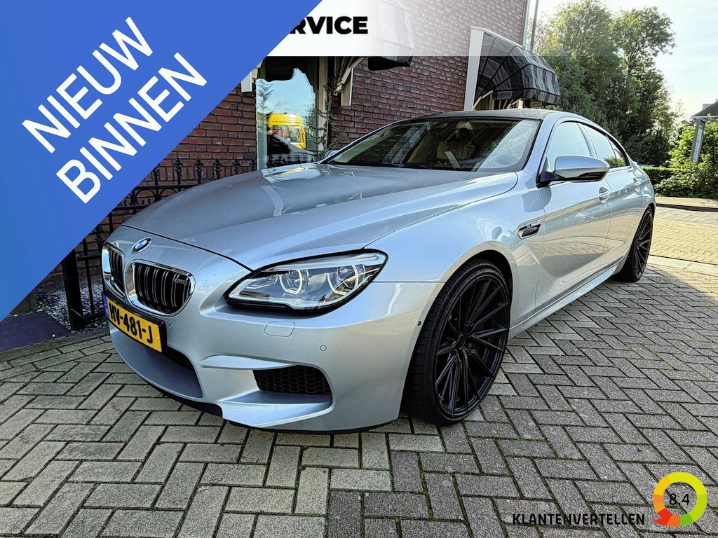 BMW 6-Serie Gran Coupe M6 Competition Package Privé auto, B&O, 360, memory, Akra, Vossen