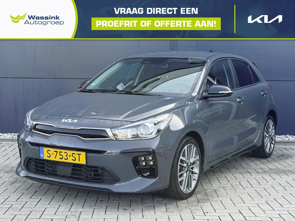 Kia Rio 1.0 T-GDi MHEV GT-Line | Navigatie | Apple Carplay/Android Auto | Camera | Climate Control | Stuur/Stoelverwarming
