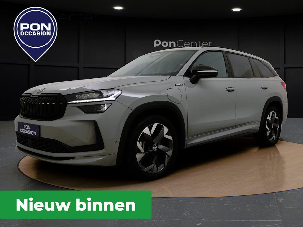 Skoda Kodiaq 1.5 TSI PHEV Sportline | Trekhaak | 360 Camera | Side Assist | ACC | Canton Audio | Elek. Achterklep | Elek. Stoelen | Stuur-/Stoelverwarming V+A | 19'' |