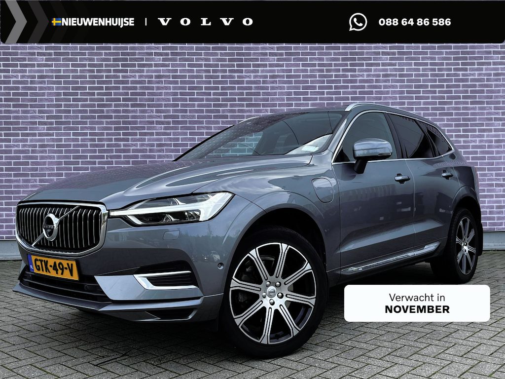 Volvo XC60 2.0 Recharge T6 AWD Inscription | Trekhaak | Luchtvering | Head-up Display | Panoramadak | Nappaleder | Stoelventilatie | Stoelmassage | 360 Graden Camera | Keyless Entry | Elektrische Achterklep | Lichtmetalen Velgen 20 inch | Cruise Control Adaptief | BLIS | Navigatie